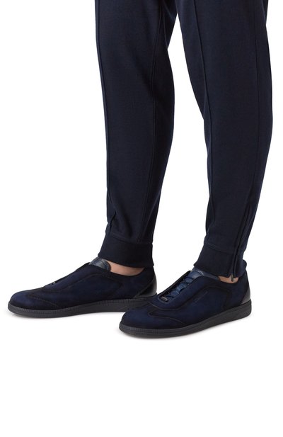 Замшевые кеды dbs-olympic SANTONI, арт. MBPG221090CATEDS, фото 3