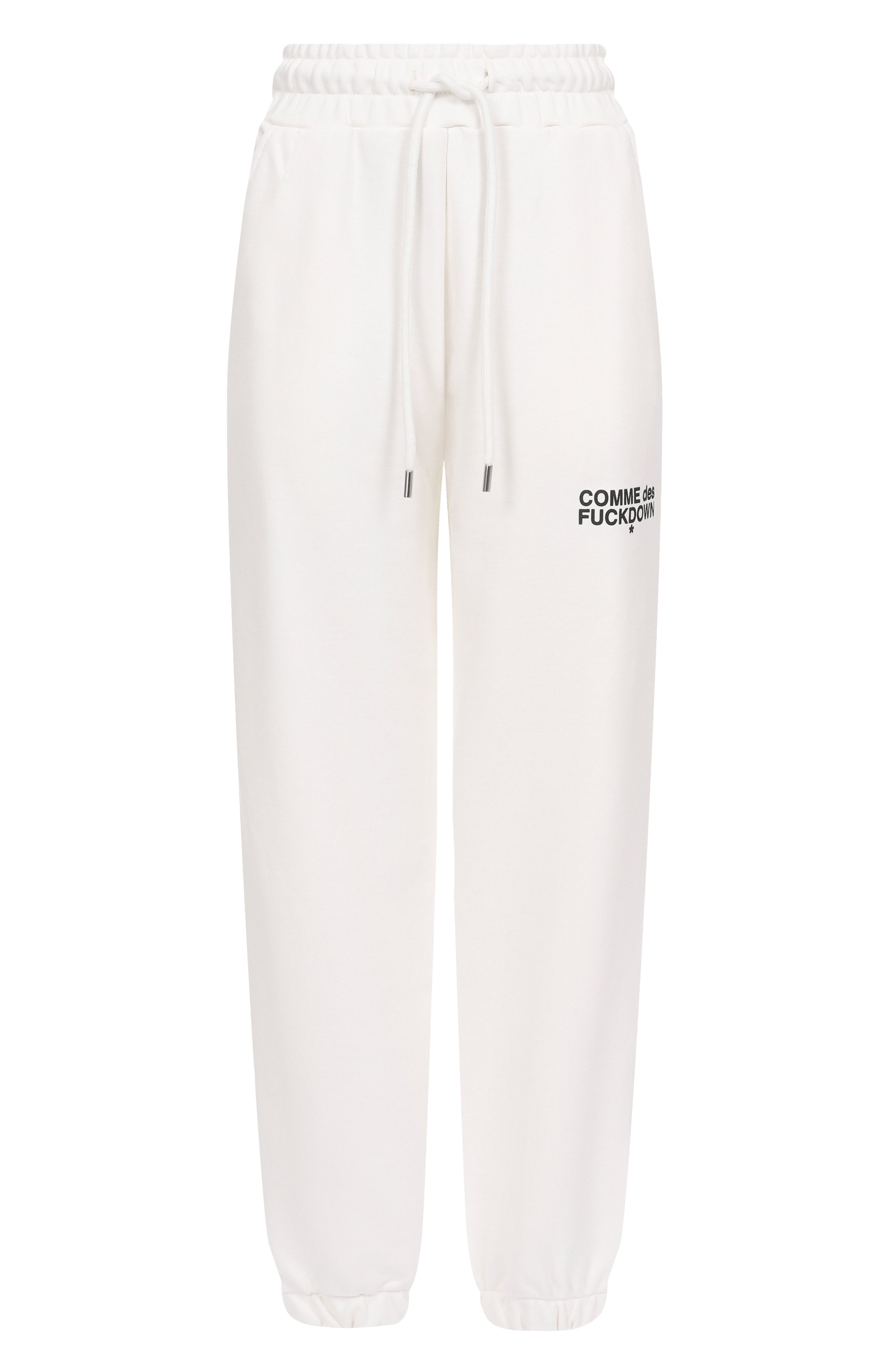 Хлопковые джоггеры COMME DES FUCKDOWN, арт. CFABW01209, фото 1