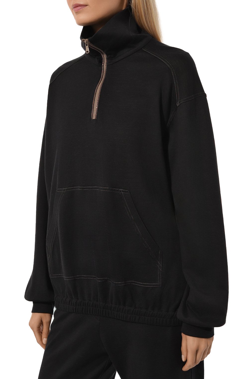 Анорак из хлопка и шелка BRUNELLO CUCINELLI, арт. MP828FH704, фото 3