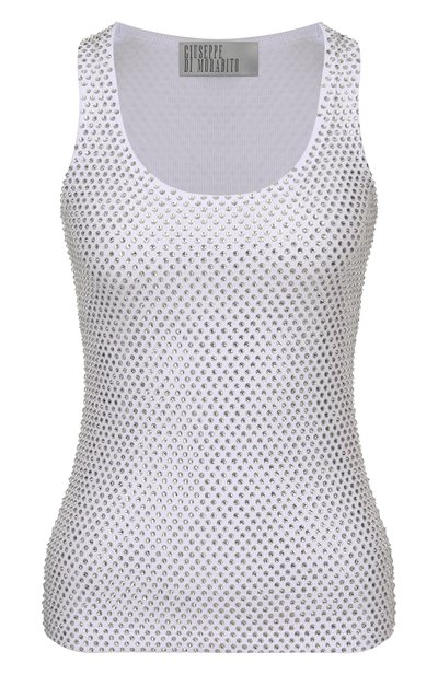 Женский топ с отделкой стразами GIUSEPPE DI MORABITO, арт. 06PST0257FC 16414