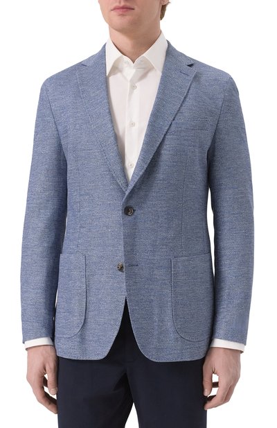 Пиджак изо льна и хлопка WINDSOR, арт. 13 GIR0-J35 10009038 02/30046378, фото 5