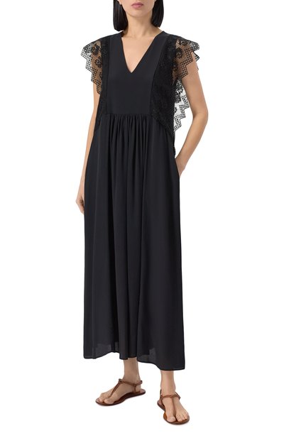 Платье BEATRICE .B черного цвета по цене 55250 руб., арт. 25FE6487T0RRE, фото 3 Платье BEATRICE .B, арт. 25FE6487T0RRE, фото 3