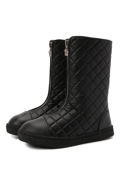 Кожаные сапоги AGE OF INNOCENCE, арт. 000025/LILY 2.0 (HIGH)/34-36, фото 1