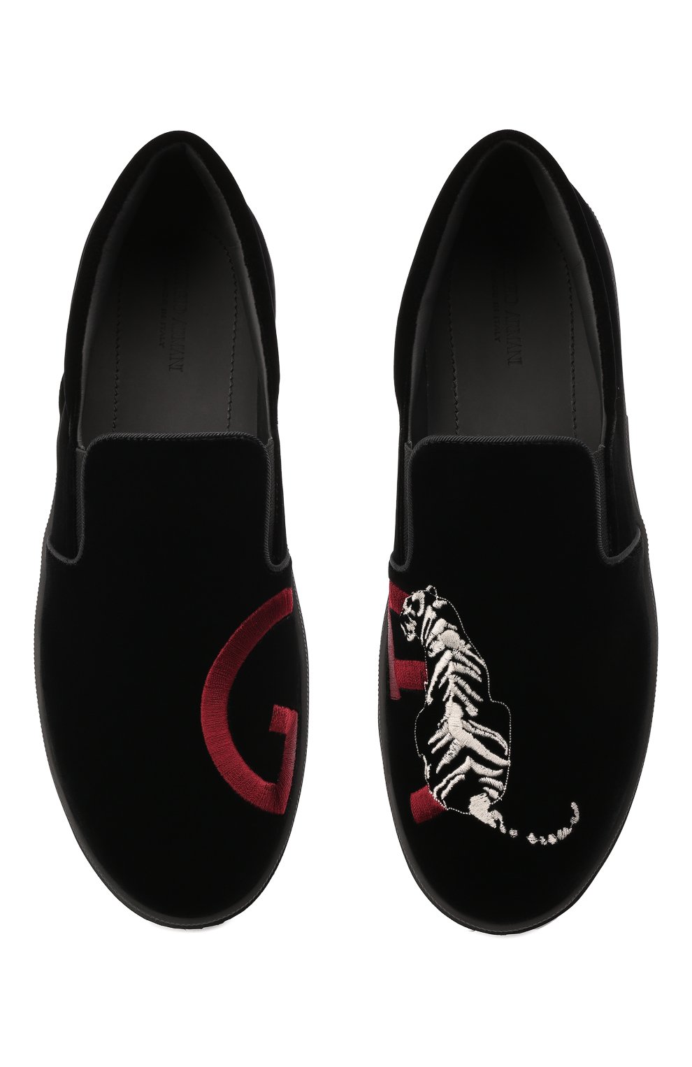 Текстильные слипоны GIORGIO ARMANI, арт. X2X151/XN137, фото 6