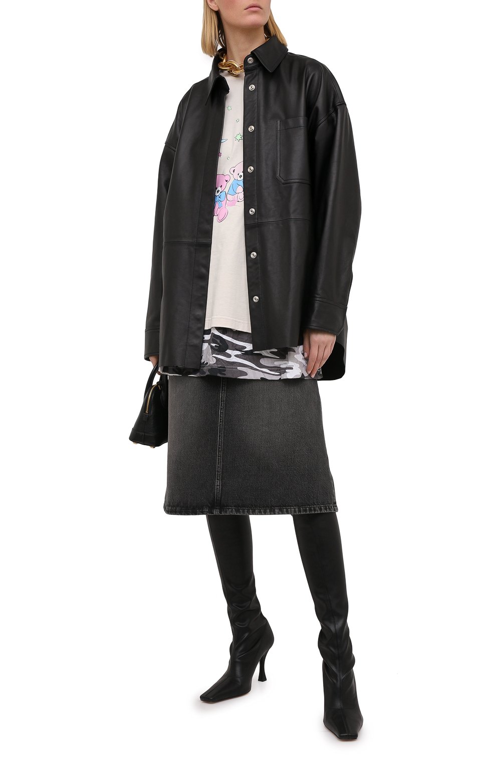 Хлопковая футболка BALENCIAGA, арт. 641584/TJVI1, фото 2