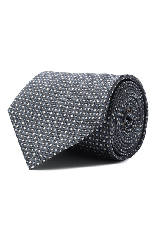 Шелковый галстук Brioni O62H00-PC470 Голубой O62H00-PC470