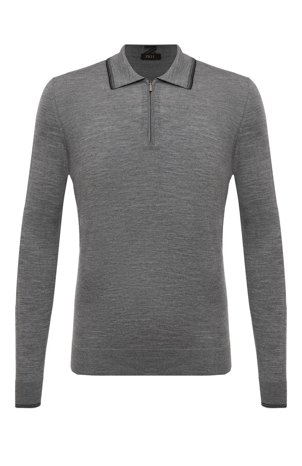 Поло из шерсти и шелка ZILLI, арт. KZP001M0230VSPN00, фото 1