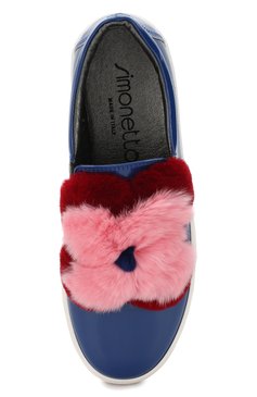 Слипоны из лаковой кожи с отделкой SIMONETTA, арт. 58231/36-41, фото 1