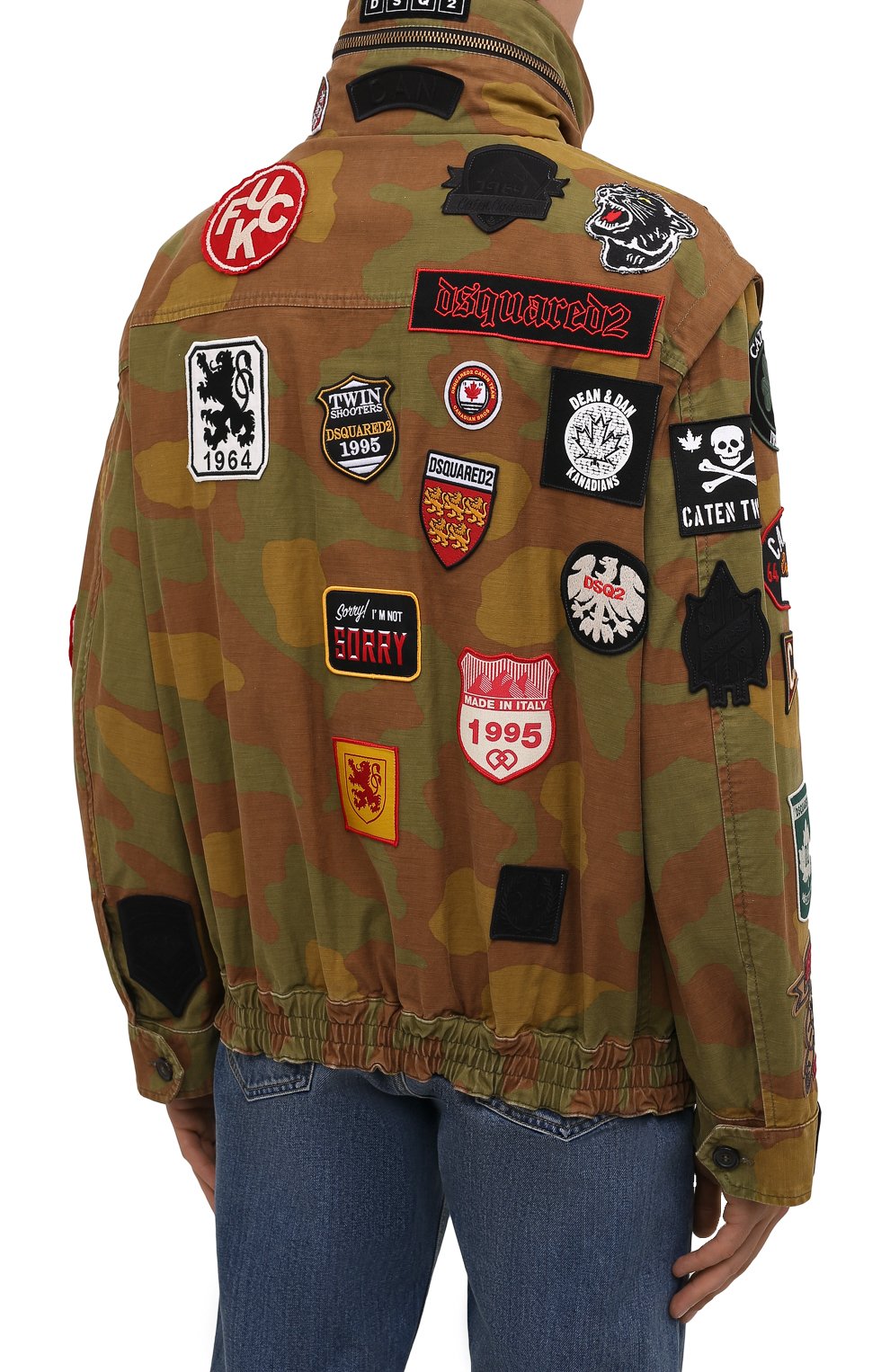 Хлопковая куртка DSQUARED2, арт. S74AM1169/S49605, фото 4