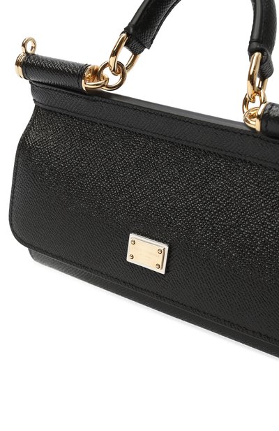 Сумка sicily small DOLCE & GABBANA черного цвета по цене 143000 руб., арт. BB7116/B1001, фото 3 Сумка sicily small DOLCE & GABBANA, арт. BB7116/B1001, фото 3