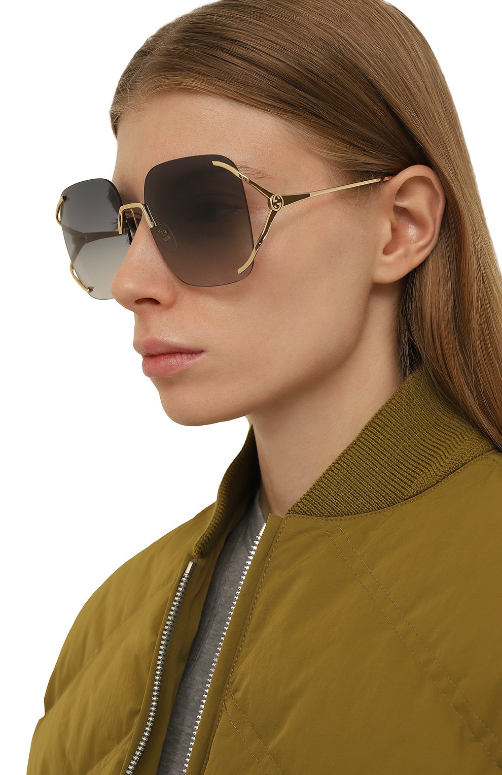 Солнцезащитные очки GUCCI, арт. 610393 I3330, фото 2