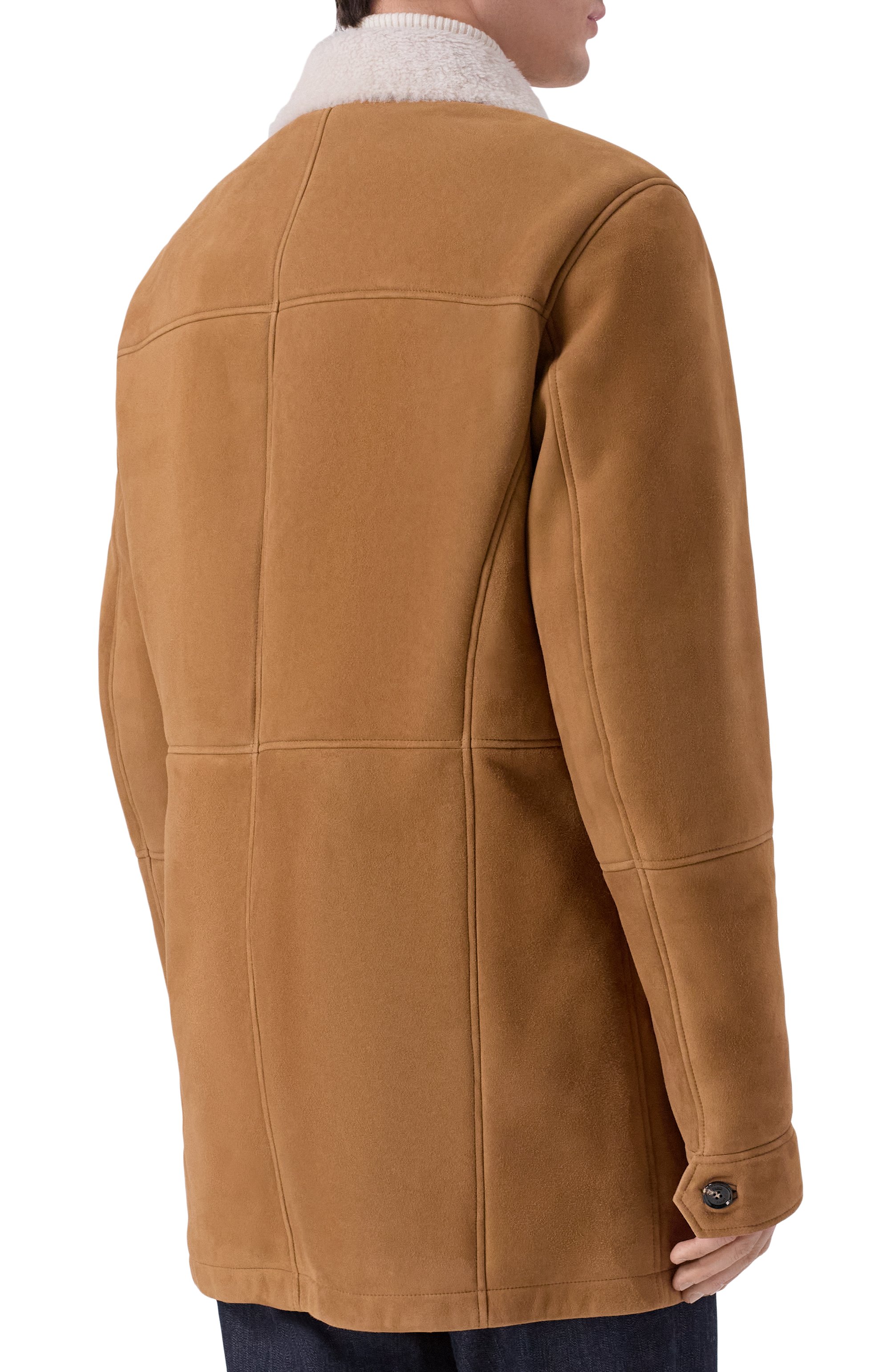 Дубленка из овчины STEFANO RICCI, арт. M7J4300150/LAC0NY, фото 4