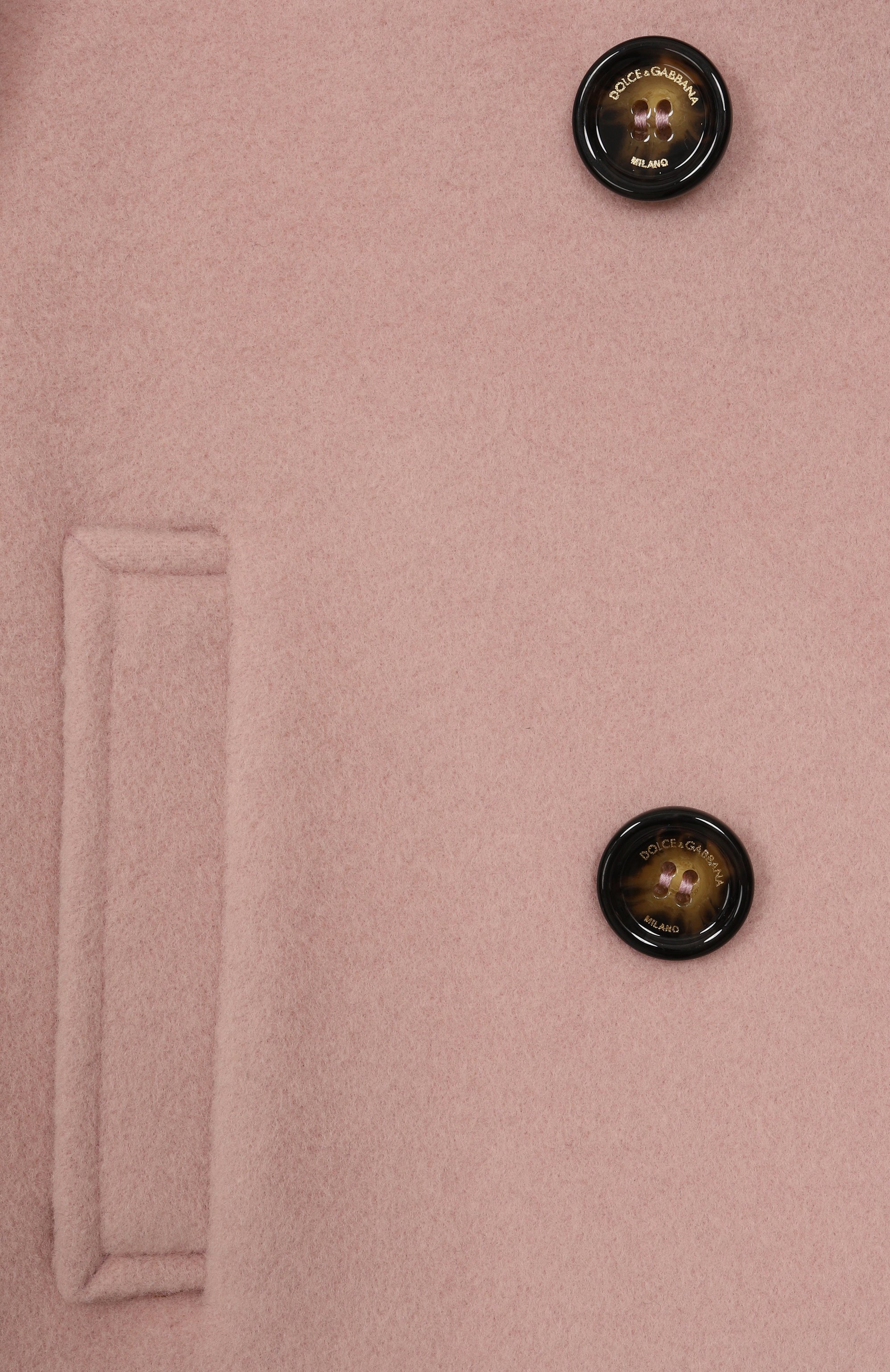 Шерстяное пальто DOLCE & GABBANA, арт. L54C43/FUZD7/6, фото 3