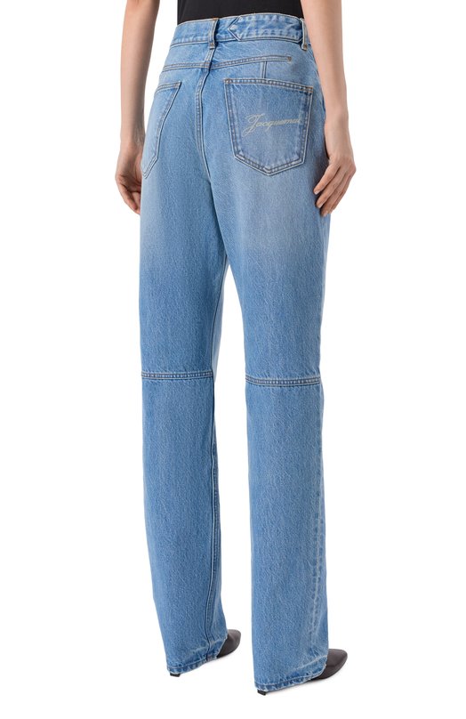 Джинсы Jacquemus 25HPAW00028AD0/0038 Голубой  25HPAW00028AD0/0038 Фото 4