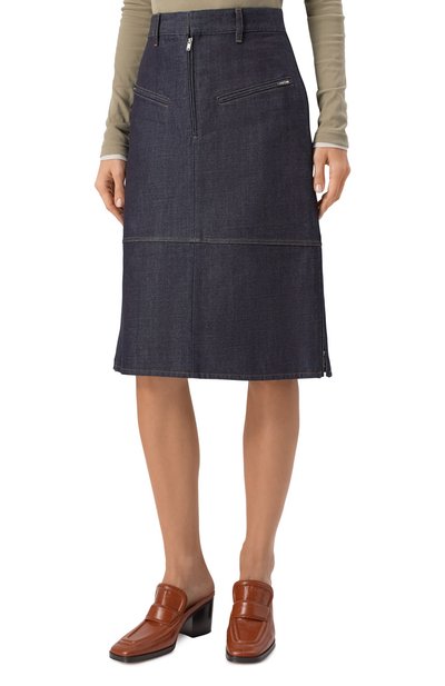 Джинсовая юбка JIL SANDER, арт. J03MA0235/J46463, фото 4