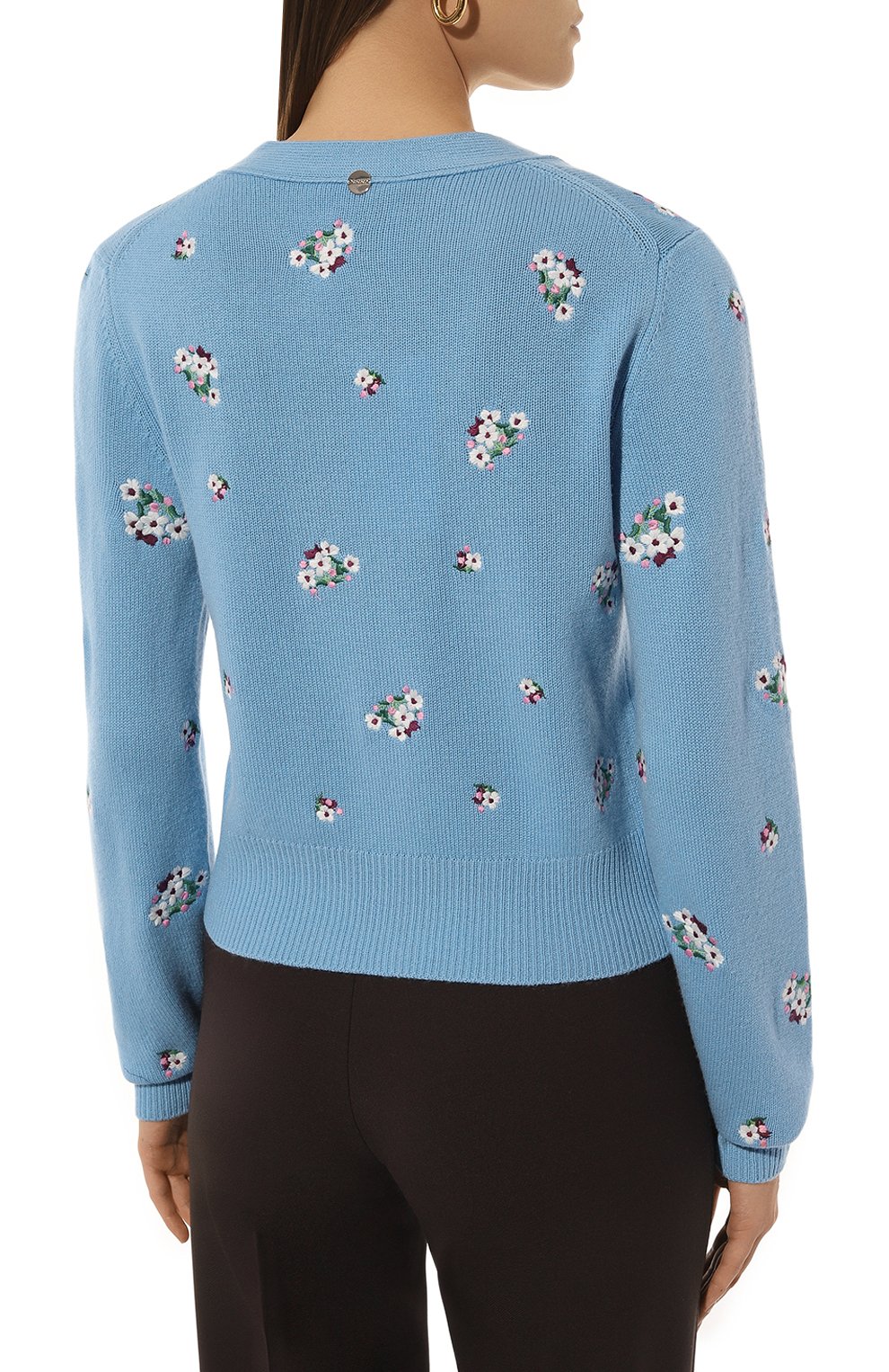 Кашемировый кардиган OLOLOL, арт. OLKNC005/EMB.401/BASE, фото 4