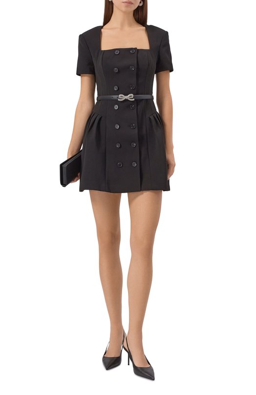 Платье self-portrait AW25082SB Чёрный  AW25082SB Фото 2