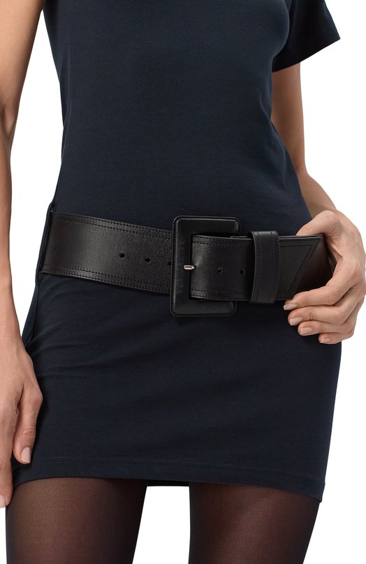 Хлопковое платье Balenciaga 829463/TNVB2 Чёрный  829463/TNVB2 Фото 5