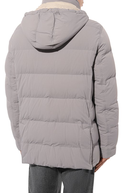 Пуховик Brunello Cucinelli MM4031823 Серый  MM4031823 Фото 4