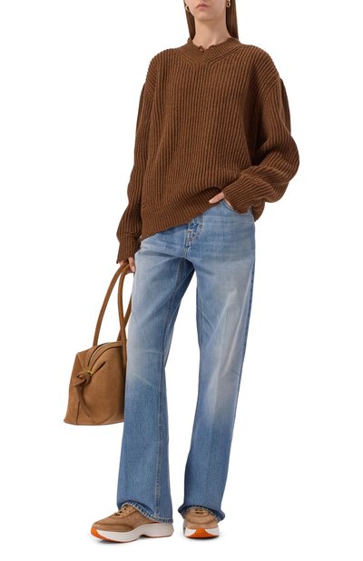 Замшевые кроссовки easy bounce SANTONI, арт. WBBG61376BARKTNY, фото 3