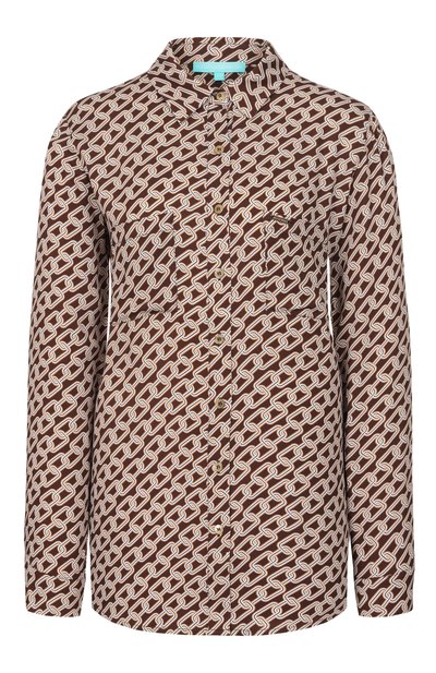 Женская рубашка из вискозы MELISSA ODABASH, арт. MILLIE CR