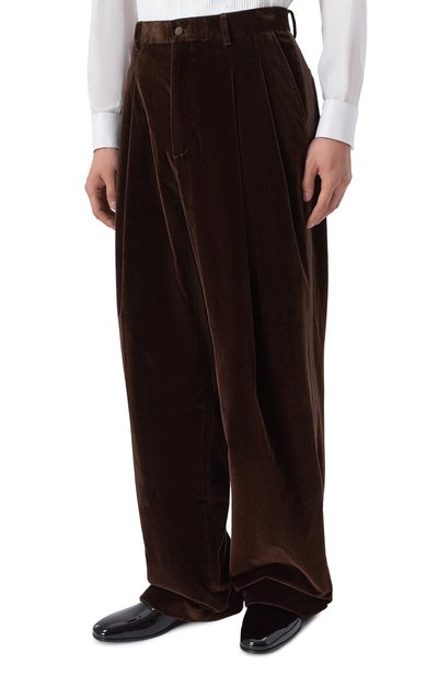 Бархатные брюки DOLCE & GABBANA, арт. GP0N5T/FUVG7, фото 3