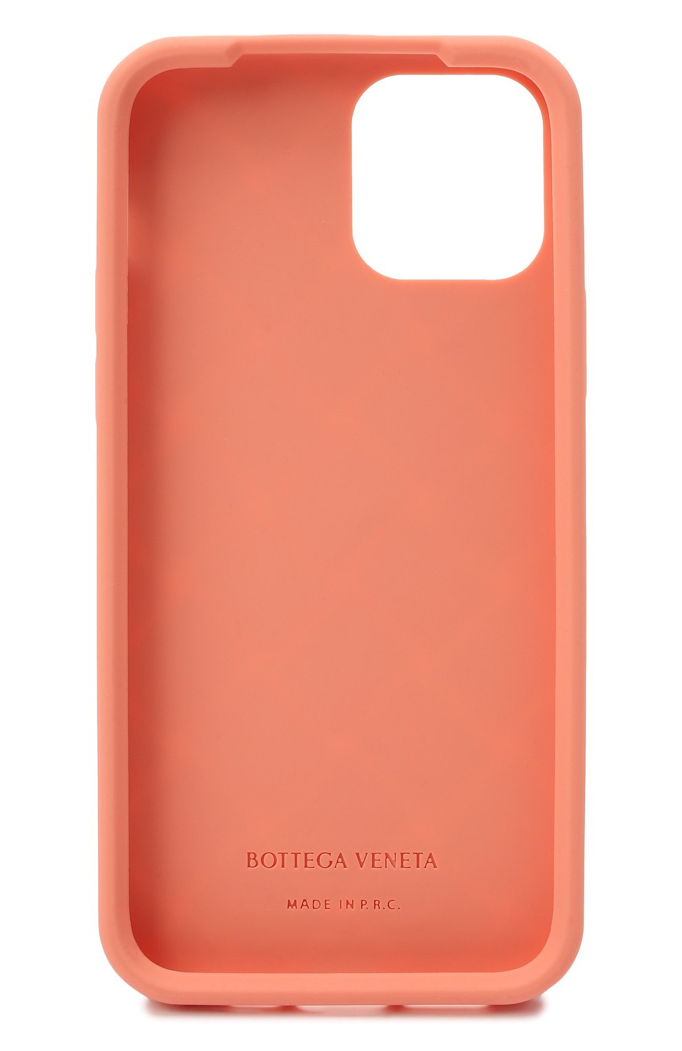Чехол для iphone 12 pro BOTTEGA VENETA персикового цвета по цене 11950 руб., арт. 670188/V0EY0, фото 2 Чехол для iphone 12 pro BOTTEGA VENETA, арт. 670188/V0EY0, фото 2