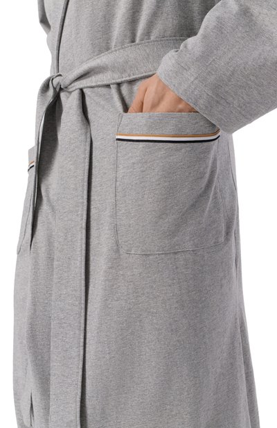 Хлопковый халат BOSS, арт. 50545943, фото 4