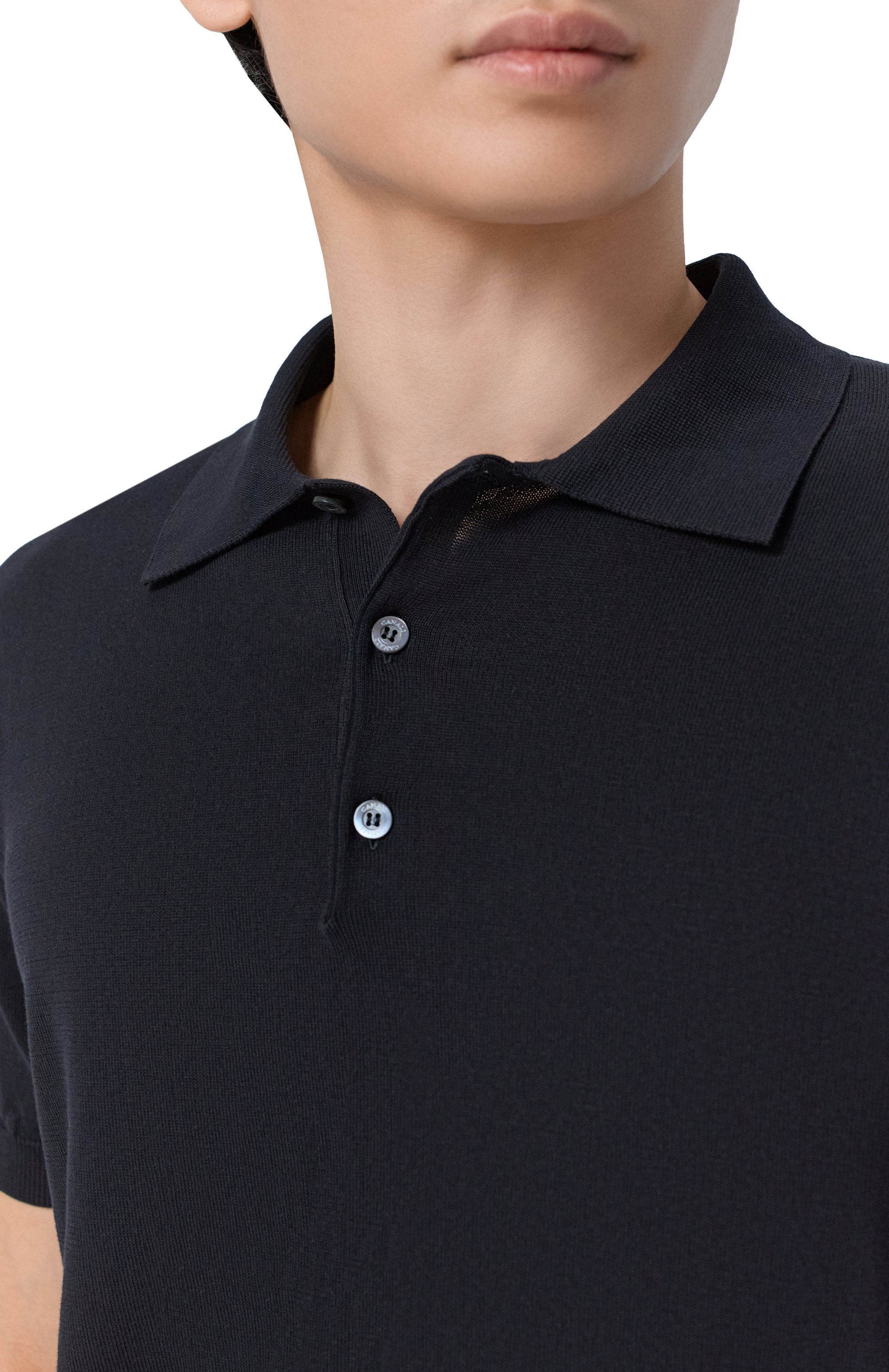 Хлопковое поло CANALI, арт. C0127/MK02459, фото 5