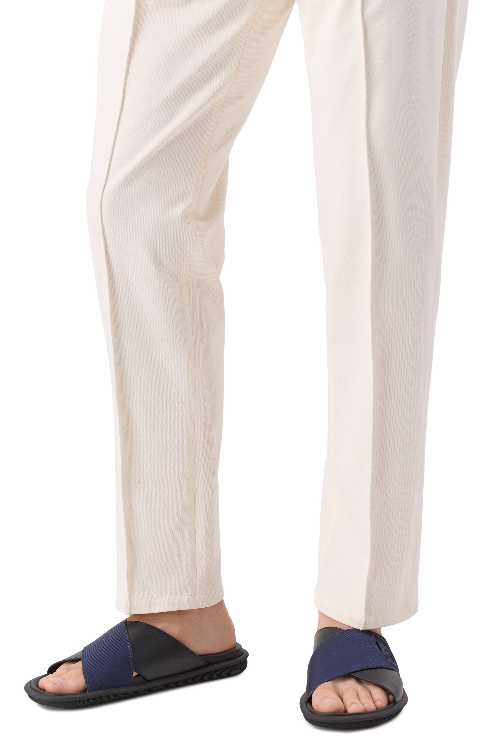 Кожаные шлепанцы GIORGIO ARMANI, арт. X2P096/XR382, фото 2