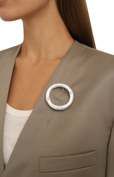 Брошь JIL SANDER, арт. J12VK0012 J12029/SILVER, фото 2