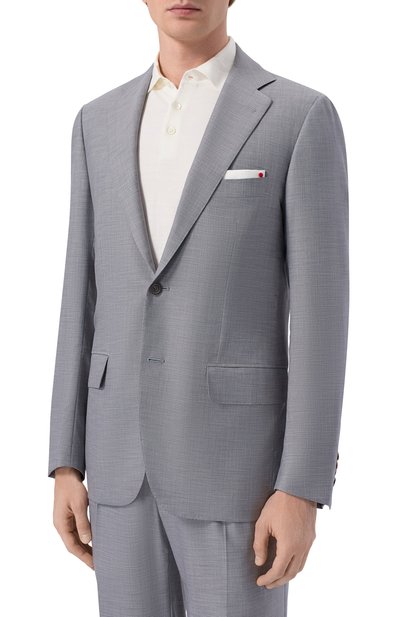 Костюм из шерсти и шелка KITON, арт. UA81K0669G, фото 2