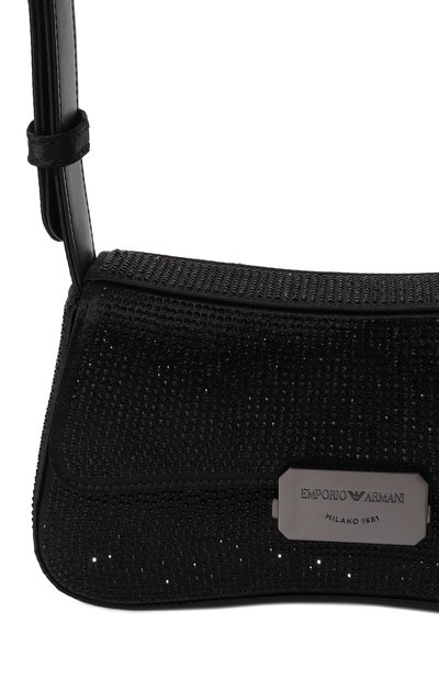 Сумка EMPORIO ARMANI черного цвета по цене 37200 руб., арт. Y3E244/YZZ9I, фото 3 Сумка EMPORIO ARMANI, арт. Y3E244/YZZ9I, фото 3