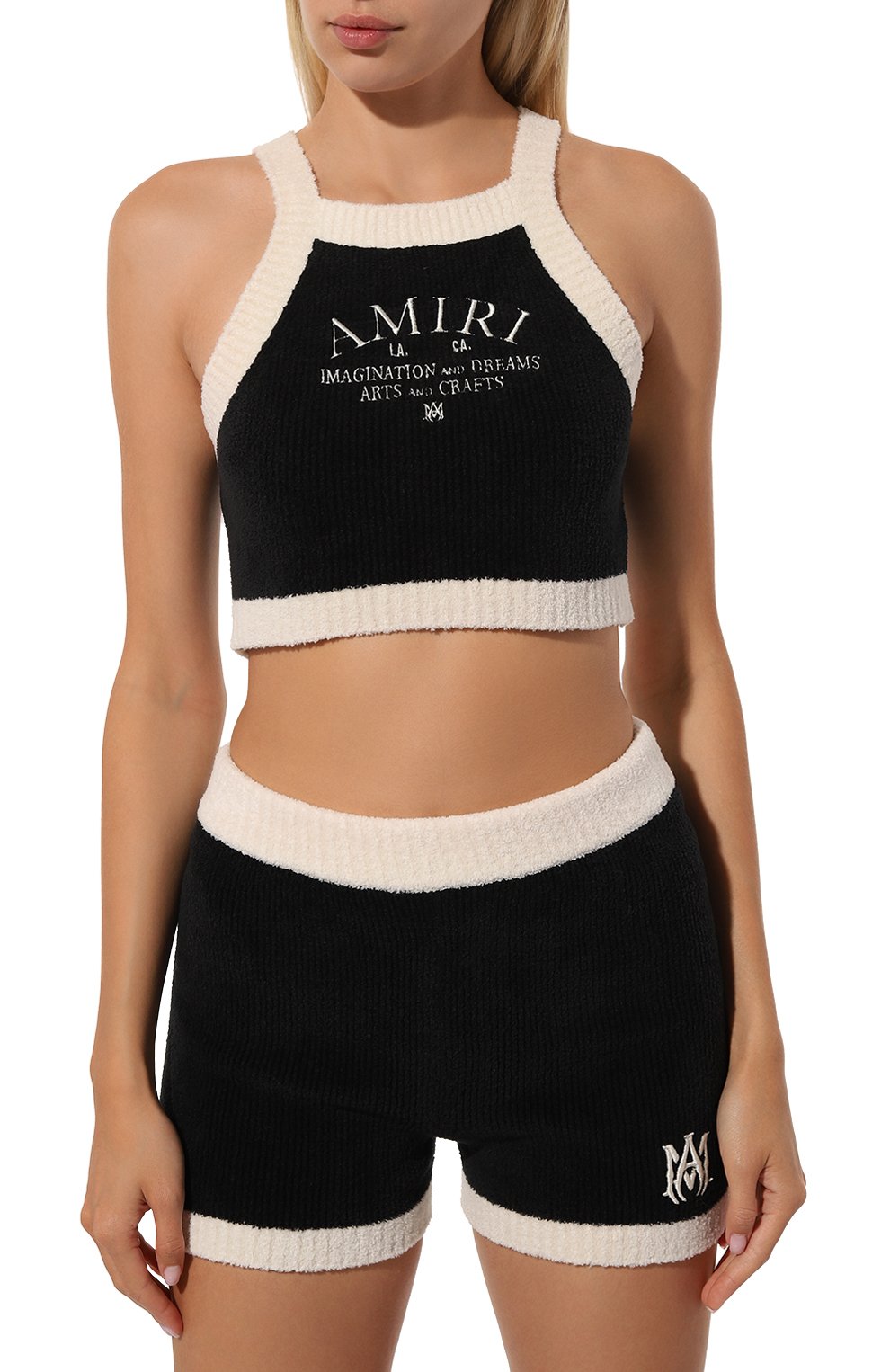Хлопковый топ AMIRI, арт. AWKNTT1006, фото 3