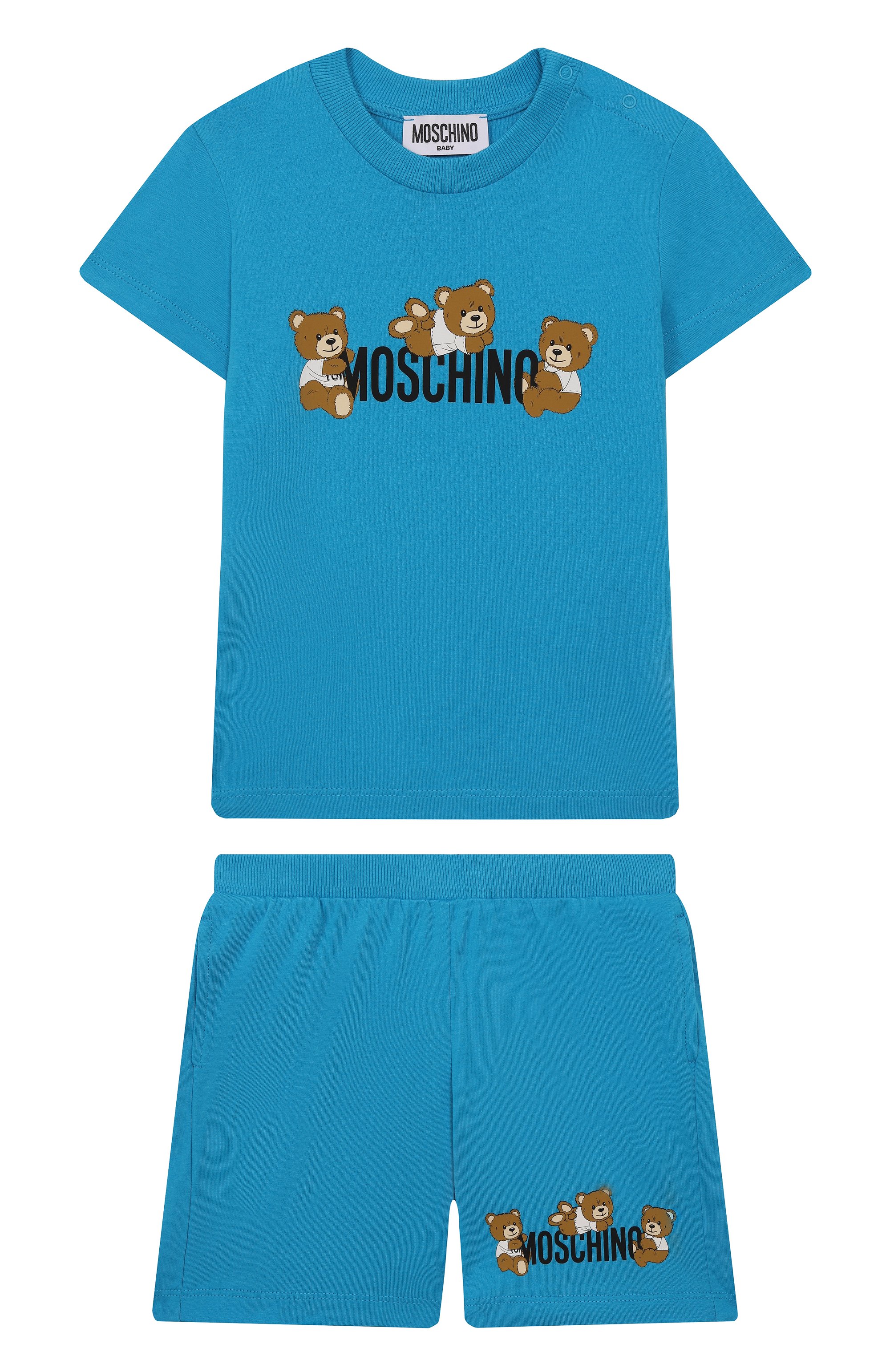 Комплект из футболки и шорт MOSCHINO, арт. MUG01L/LAA03, фото 1