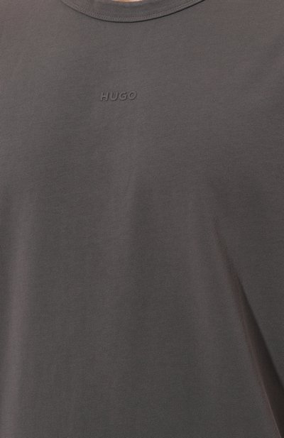 Хлопковая футболка HUGO, арт. 50531739, фото 5