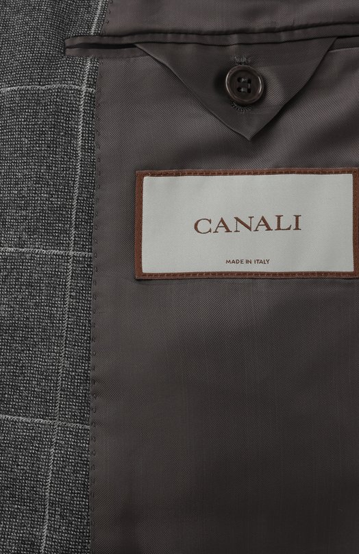 Шерстяной костюм Canali 11280/19/BF01207 Серый  11280/19/BF01207 Фото 10
