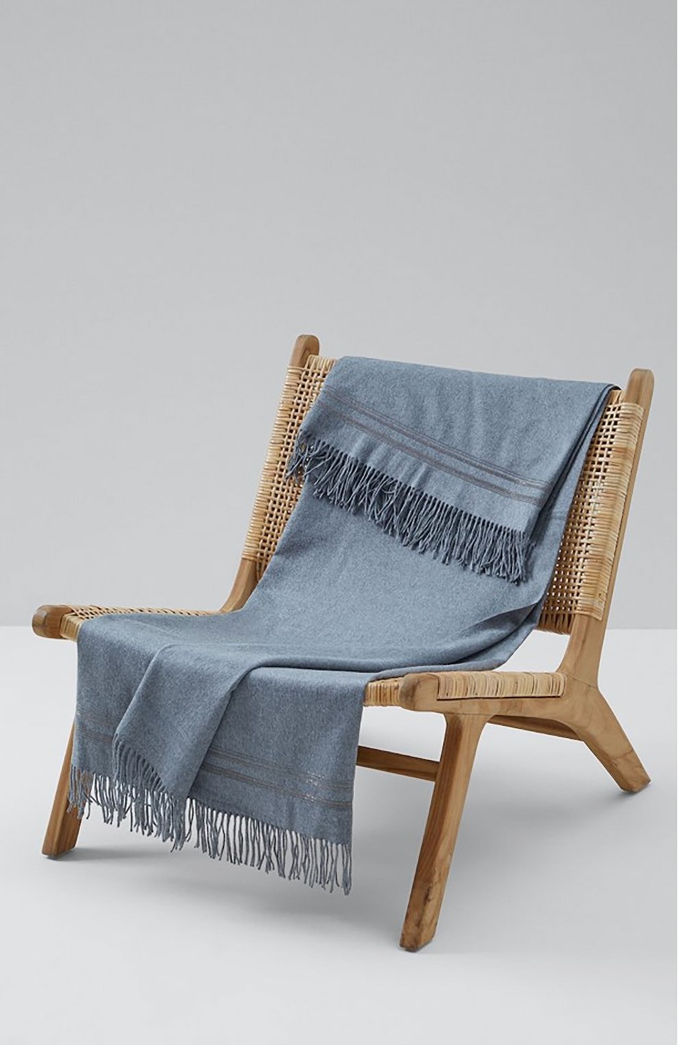 Шелковый плед мониль BRUNELLO CUCINELLI, арт. MPAG90144, фото 3