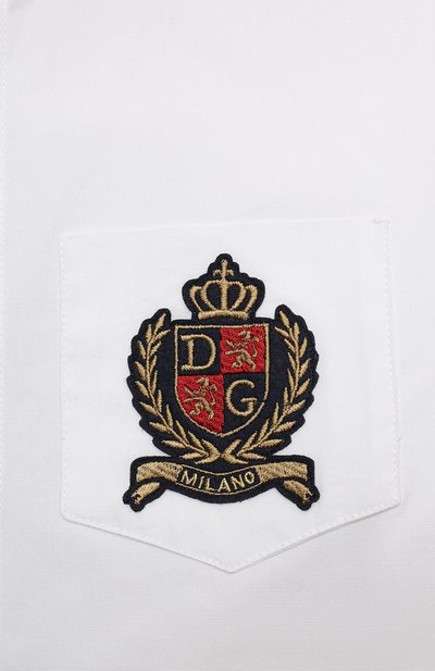 Хлопковая рубашка DOLCE & GABBANA, арт. L43S43/G7BHT/8-14, фото 3