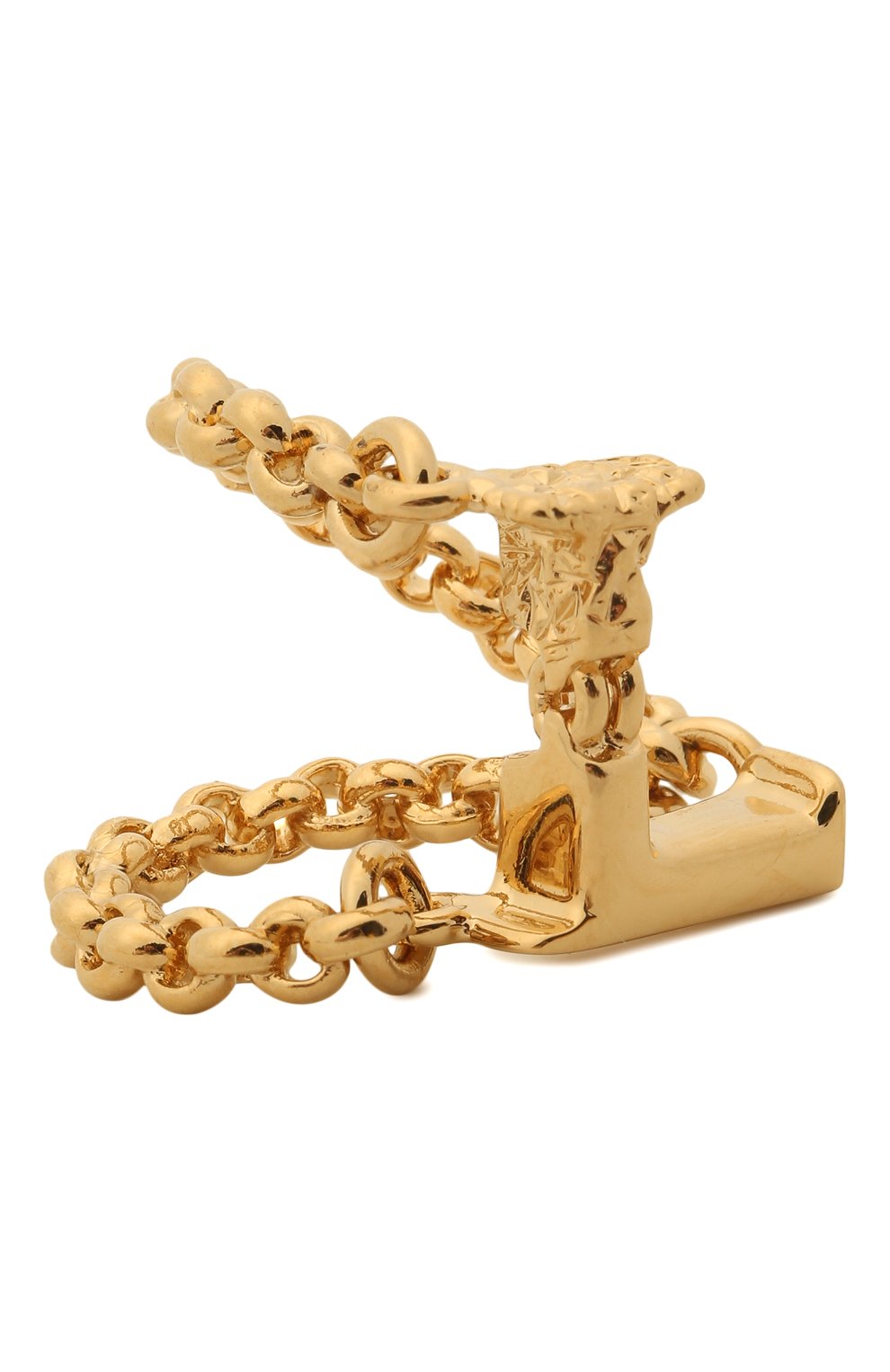 Кольцо alphabet l CHLOÉ золотого цвета по цене 39050 руб., арт. CHC21SFR0LCB7, фото 1 Кольцо alphabet l CHLOÉ, арт. CHC21SFR0LCB7, фото 1