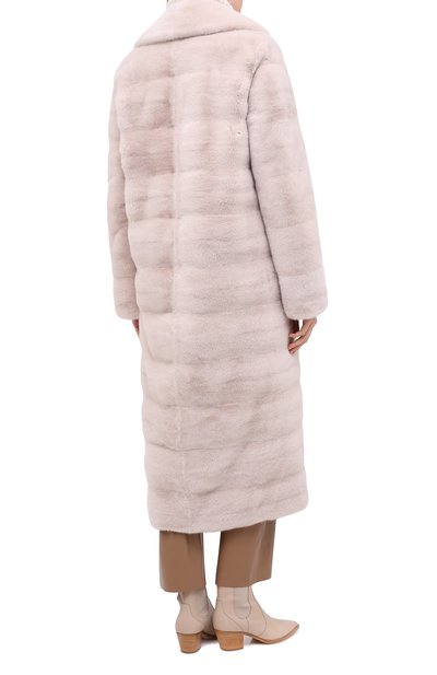 Шуба из меха норки YVES SALOMON, арт. 21WYM34222VFLX, фото 4