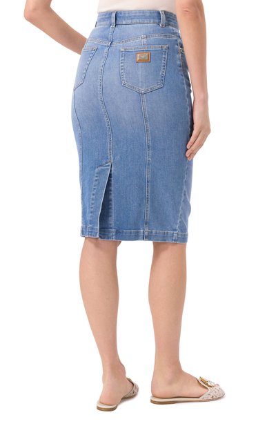 Джинсовая юбка DOLCE & GABBANA, арт. F4CYAD/G8NA6, фото 4