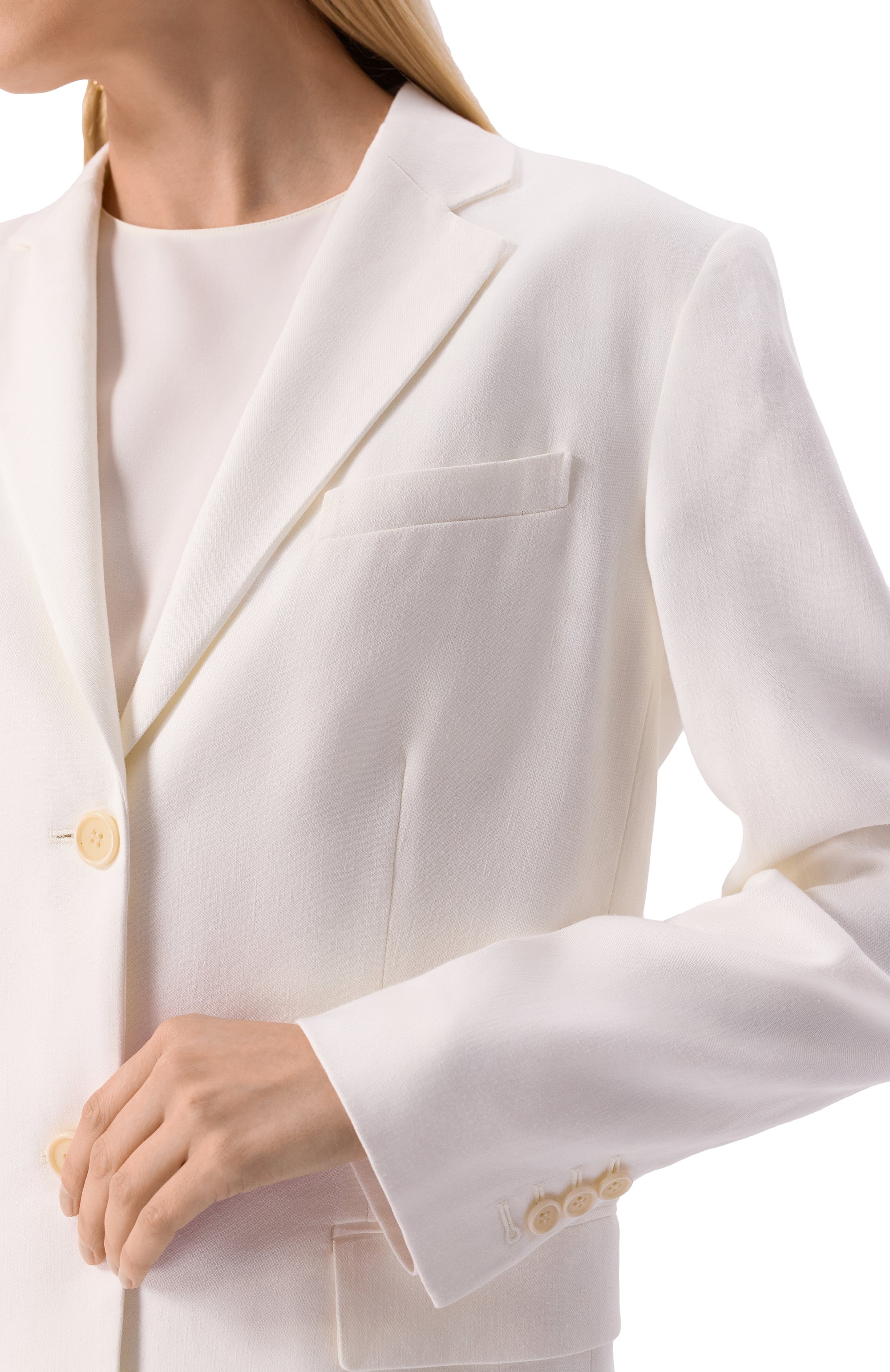 Жакет изо льна и вискозы THEORY, арт. 00403102, фото 5