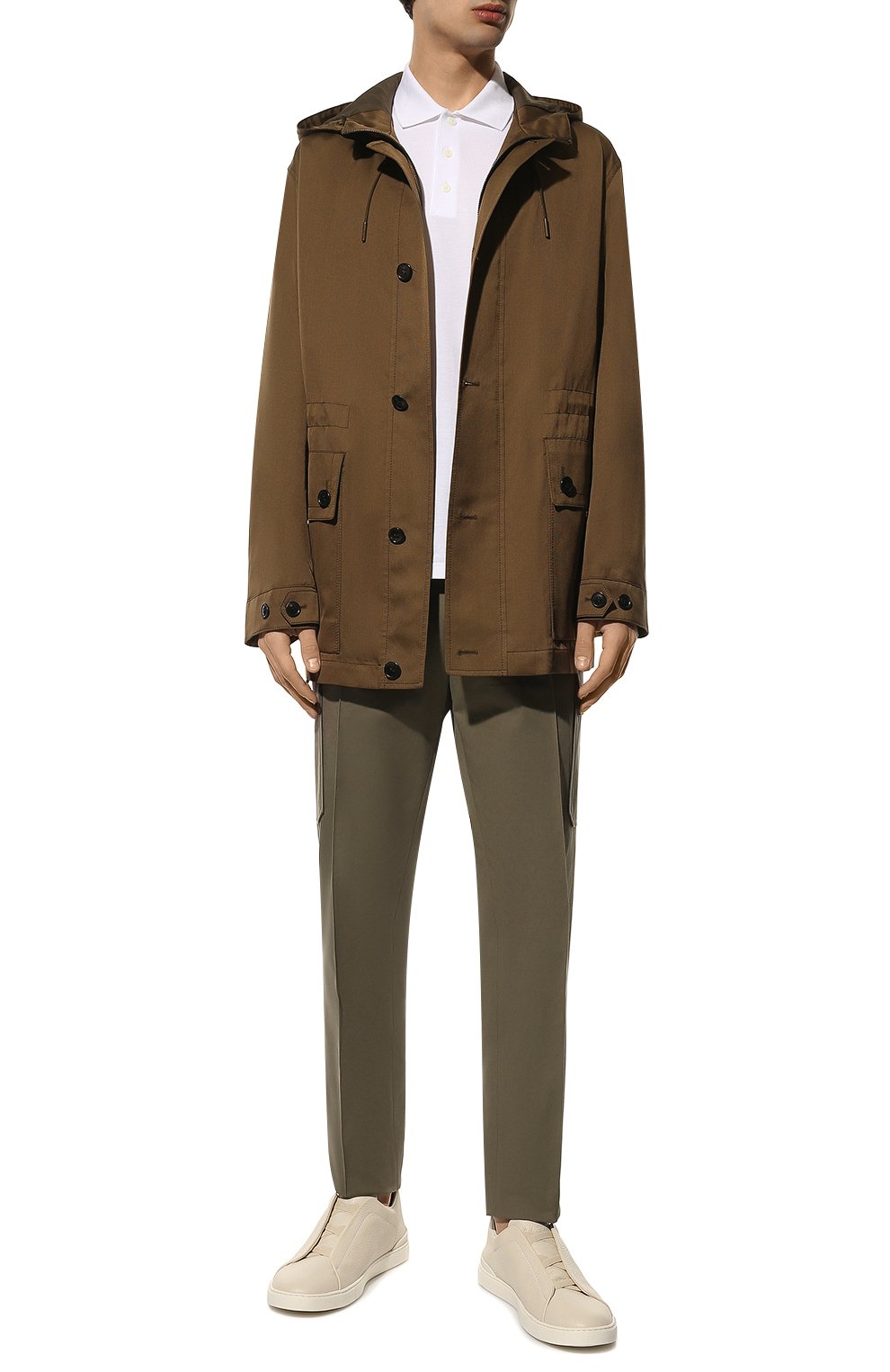 Парка из шелка и хлопка ZEGNA, арт. UZT83/Z302, фото 2