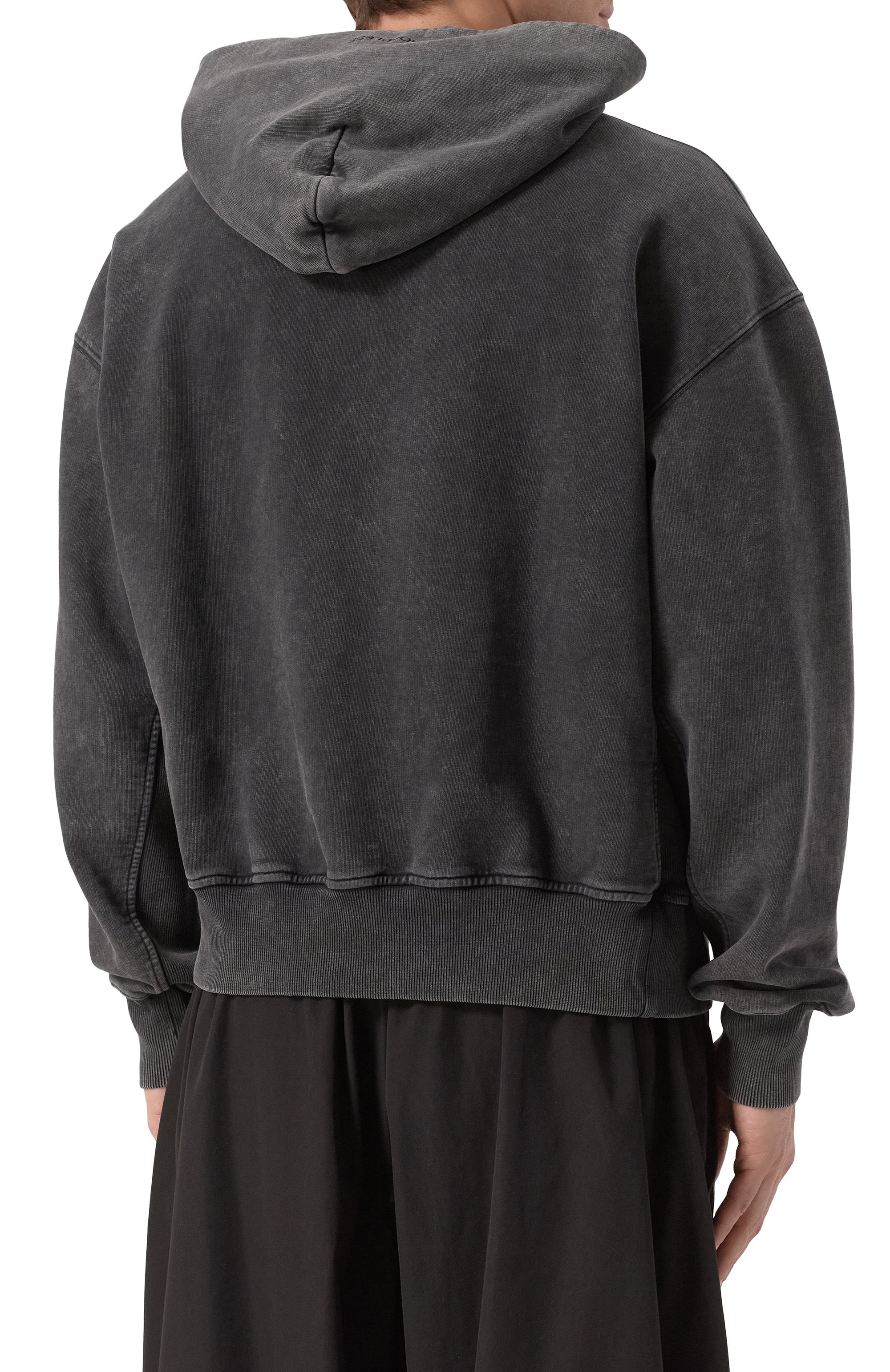 Хлопковое худи ROADLESS темно-серого цвета по цене 39850 руб., арт. RSS-H, фото 4 Хлопковое худи ROADLESS, арт. RSS-H, фото 4