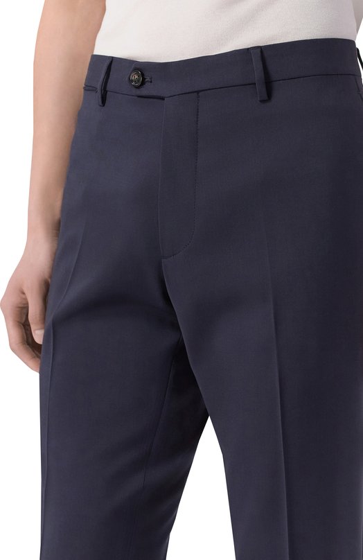 Шерстяные брюки Berwich ZIP/1/ZG1456X Синий  ZIP/1/ZG1456X Фото 5