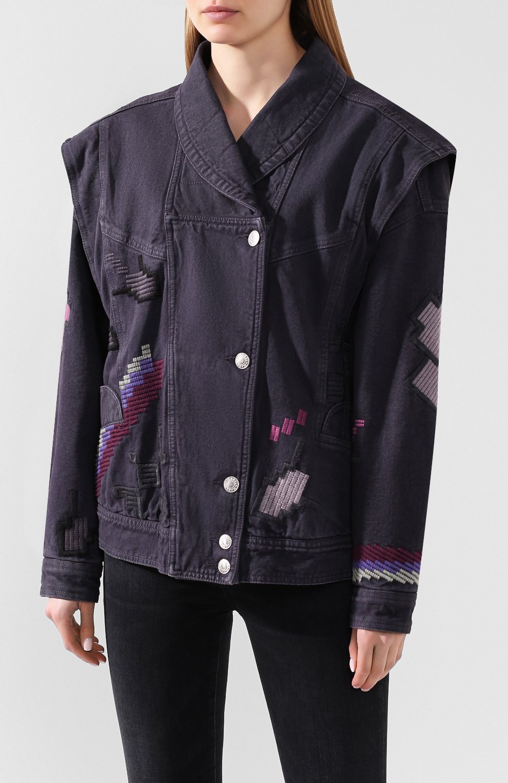 Джинсовая куртка ISABEL MARANT, арт. VE1326-20E009I/ERIAL, фото 3