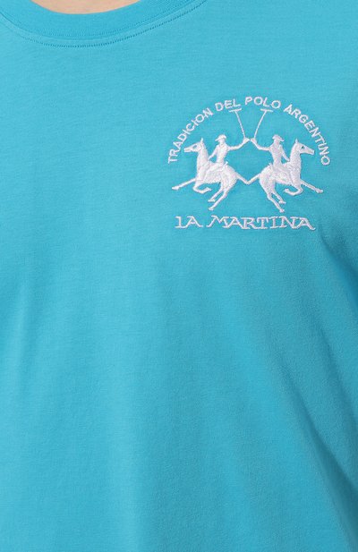 Хлопковая футболка LA MARTINA, арт. VMR009/JS206, фото 5