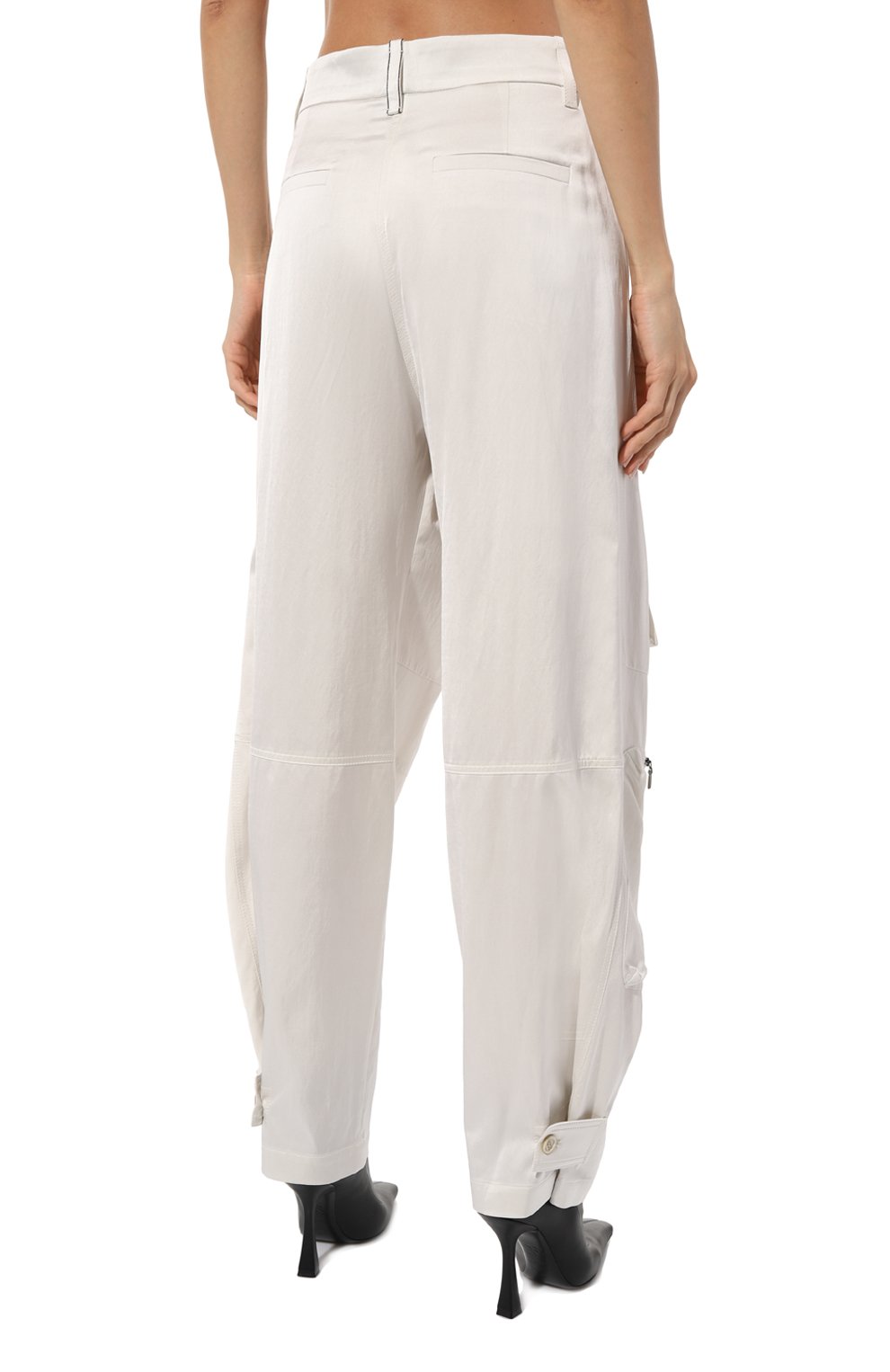 Брюки из вискозы и хлопка BRUNELLO CUCINELLI, арт. M0H86P8233, фото 4