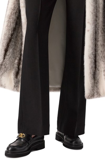 Кожаные лоферы vlogo locker VALENTINO, арт. 5W2S0JN6/HJL, фото 3